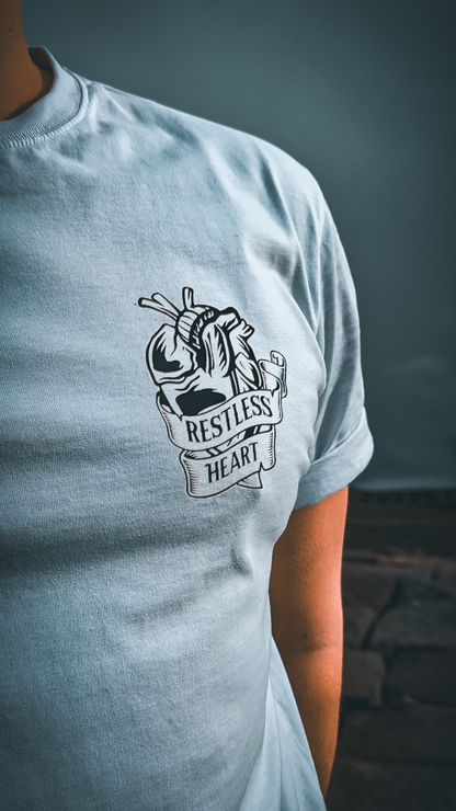The Original Tee in White (Black Logo)
